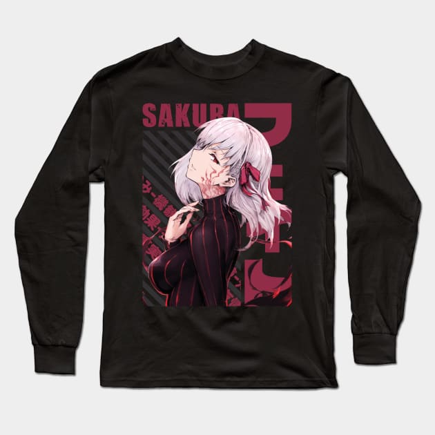 Fate - Sakura #01 Long Sleeve T-Shirt by Recup-Tout